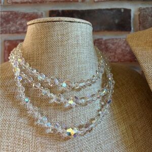 Multi Strand Austrian Crystal Necklace